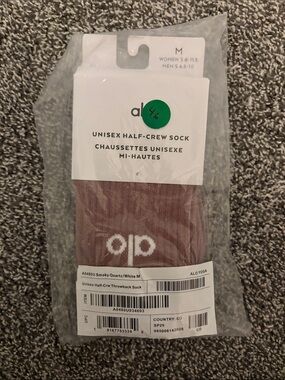 ALO Yoga Unisex Half-Crew Sock